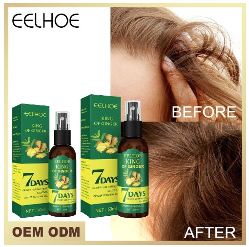 Ginger Essential Oil Spray Conditioner for Hair Regeneration