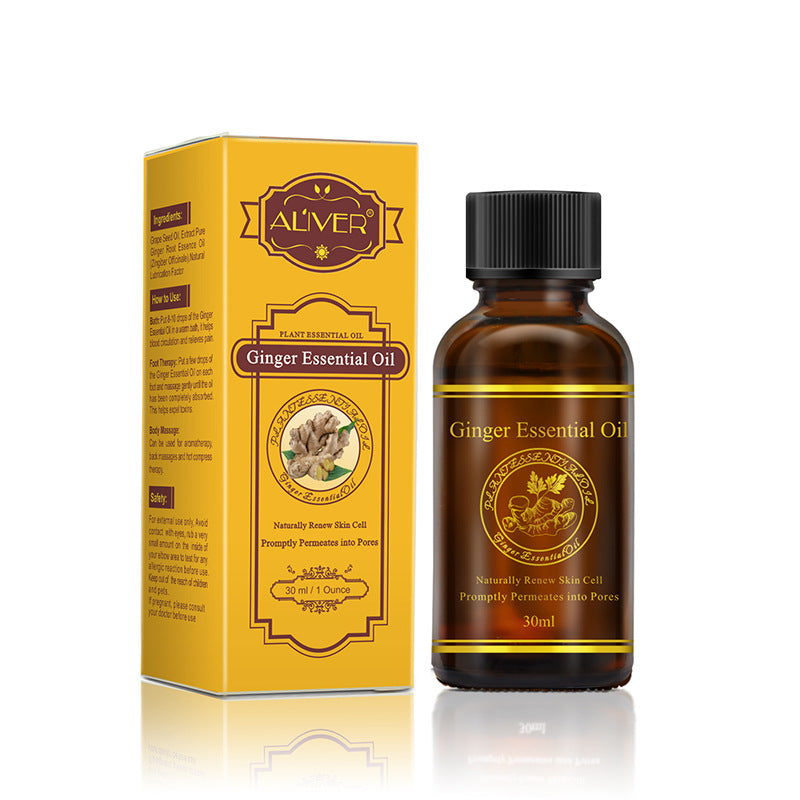 Ginger Essential Oil for Body Massage