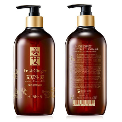 Ginger & Wormwood Skincare Oil 500ml