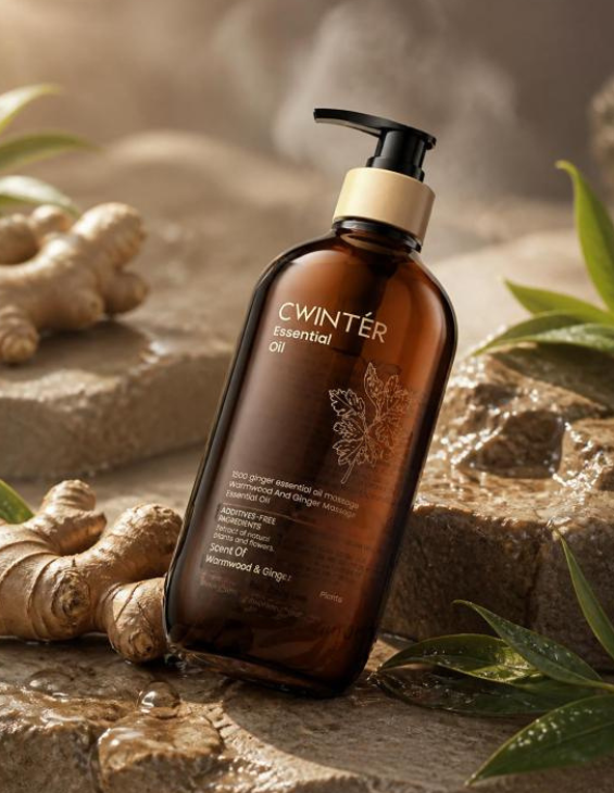 Ginger & Wormwood Skincare Oil 500ml