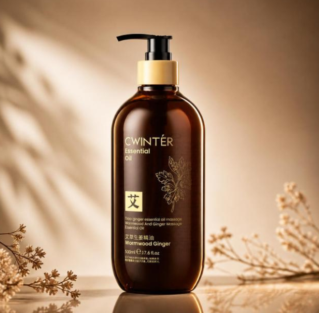 Ginger & Wormwood Skincare Oil 500ml